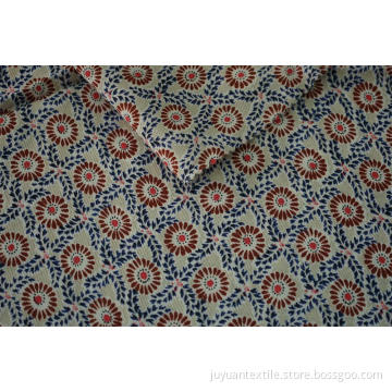 100% Viscose Twill Crepe Printed Fabric